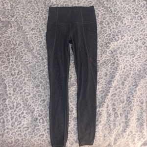 Athleta Gray Legging w/ Side Pocket